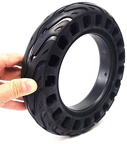 MRKU Schlauchloser Radreifen für Elektroroller, 10 Zoll 10X2.125 Honeycomb-Vollreifen für den Austausch der Reifenräder zum Auswuchten von Elektrorollern