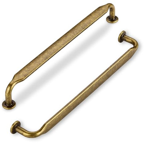 SYZOW 6 Stück Möbelgriffe Antik Messing 160mm Lochabstand,Vintage Schrankgriffe Küchengriffe Schubladen Griffe