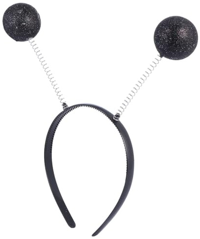 LOORGVEL 5 Stück Süßes Haarband Mit Schaumstoffbällen Flexibler Haarreif Für Karneval Party Und Festival Leichter Dekorativer Kopfschmuck Einheitsgröße 9.25X3.94In