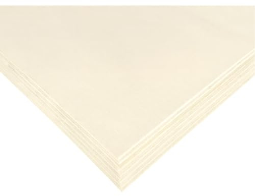 PACK OF 10 (Total 10 Units) - 2440mm x 1220mm x 9.0mm (8x4ft) Poplar Faced Plywood Birch Alternative Hardwood Ply