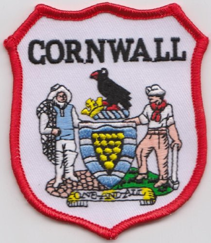 Flagge Cornwall County Aufnäher Patch Abzeichen Wappen