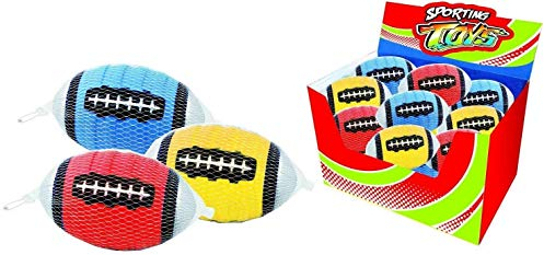 Sport One 705100136, Fußball American Jugend Unisex, Blau-Rot-Gelb, Einheitsgröße