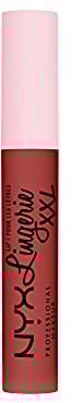 NYX Professional Makeup Lip Lingerie XXL, Flüssiger Lippenstift für langen Halt, Vegane Formel, Warm Up
