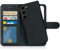 MyGadget Flip Case für Samsung Galaxy S24 - [ abnehmbare Magnet Hülle ] - Handyhülle aus Kunstleder - [ Klapphülle mit Kartenfach ] Schutzhülle in Schwarz