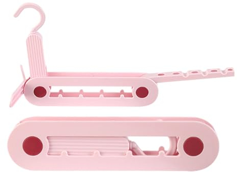 Percha para Secado de Ropa, Percha para Tenedor de Ropa, Estante organizador de secado de ropa plegable, Estante para ropa con múltiples orificios, estante retráctil para acampar, hotel, hogar, viajes