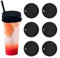 6-Pack Drink Covers Anti Spike, Anti Spike Drink Cover Scrunchie for Alcohol Protection Reusableand Washable,Perfect for Alcohol, Girls, Women, Bars, Clubs, and Parties