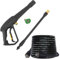 BEAR FORCE High Pressure Water Spray Gun Wand Jet Nozzle Tips & 32FT Hose, Power Washer Water Gun Compatible with Some of Greenworks Karcher Ryobi Homelite Electric Pressure Washer Max 1900 PSI