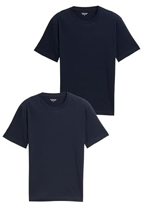 Tom Tailor Herren 1048393 T-Shirts aus Baumwolle im 2er-Pack (2er Pack)