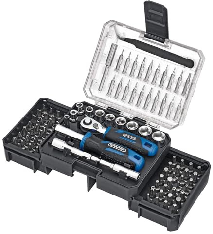 Draper 27785 Ratchet and Screwdriver Bit Set (92 Piece)