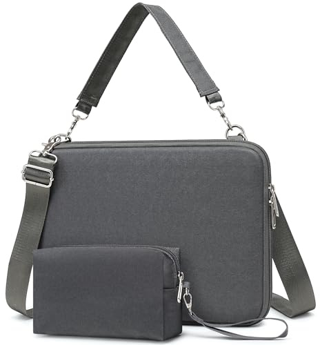 HYZUO 17-17,3 Pouces Housse Rigide pour Ordinateur Portable, Gris Sidéral | pour HP Envy/OMEN 17, LenovoThinkPad P16, ASUS ZenBook Pro/VivoBook Pro 17, Dell Alienware M17, LG gram 17, Razer Blade 17