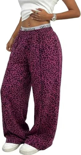SMILODOX Jogginghose Damen Siara, Bequeme & stylische Freizeithose mit elastischem Bund und Seitentaschen, Trainingshose mit verstellbarem Beinabschluss im Oversize Fit, Für Fitness, Yoga & Freizeit