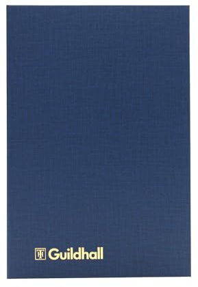 Guildhall Spaltenbuch Serie 31 4 Finanzspalten 80 Blatt 298 x 203 mm