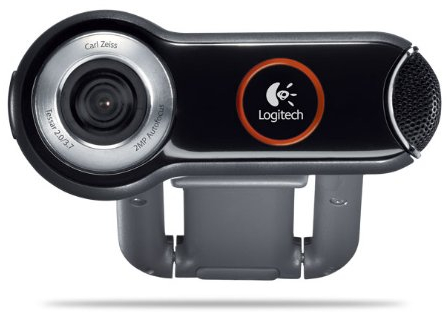 Logitech QuickCam Pro 9000 Webcam 2 MP 1600 x 1200 Pixel USB Schwarz, Silber - Webcams (2 MP, 1600 x 1200 Pixel, 30 fps, 24 Bit, USB, Schwarz, Silber)