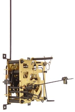August Schwer Uhrwerk Regula 25, Pendellänge 19,1 cm