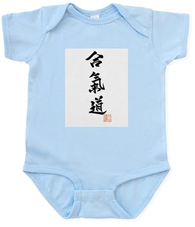 CafePress Aikido of Pittsburgh Infant Creeper Cute Infant Bodysuit Baby Romper Sky Blue