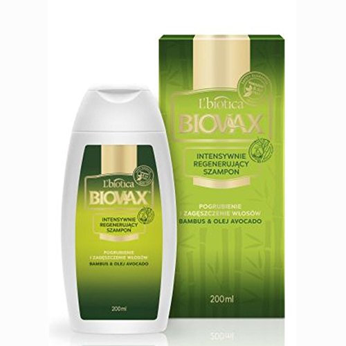 Biovax Bambus und Avocadoöl für feines und sprödes Haar - Shampoo 200 ml