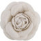Cheerlife Ansteckblume, Haarblume Haarschmuck Haarblüte Haarclip Haarklipp Blumen Brosche Blumen Beige