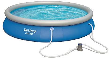 Bestway 57313 Piscina Fuori Terra Fast Set da 457 x 84 cm