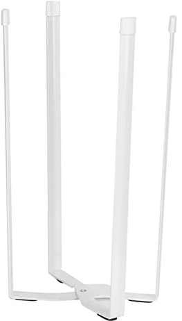 Tiiyee Escurridor De Botellas, Soporte para Secar Botellas Vasos Cocina Multifuncional Secador Bolsas PláStico Basura Plegable Estante Secado Guantes Lmacenamiento Encimera Dispensador para 4 Tazas