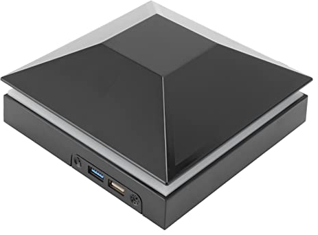 Ventilateur de Refroidissement pour Series X avec Trois Vitesses Réglables par Interrupteur Tactile, Lumière LED RVB, 3 Ports USB, Refroidissement Haute Performance, Faible