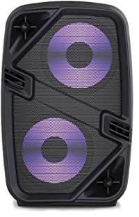 Altavoz Bluetooth BSL-S20 con iluminación en los Altavoces | 20W RMS | Bluetooth 5.0 con True Wireless | Batería de 1800 Mah | Radio FM y Reproductor MP3 vía USB-TF | Mando a Distancia.