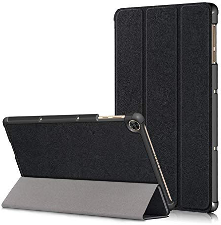 VOVIPO SlimShell Case for Honor Pad X8/Honor Pad X8 Lite Tablet, Super Thin Lightweight Stand Cover for Huawei MatePad SE 10.1 2022/MatePad T10/T10s 10.1 2020-Black