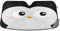 Frontscheibenabdeckung Pinguin-Vogel-Große Augen Windschutzscheibenabdeckung Hält Das Auto Kühler Um Bis Zu Scheibenabdeckung Auto 70x130cm Für Suvs, Cars, Limousinen