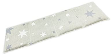 Saco térmico de semillas y hierbas aromáticas (50x16cm) (Estrella Gris)