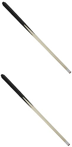 Toyvian 2st Billardschläger Für Kinder Pool-Stick Shorty-billardqueues Stichwort Für Kinder Billardzubehör Für Kinder Mini-Pool-Queue-Sticks Praktischer Stock Snooker Holz Großer Kopf