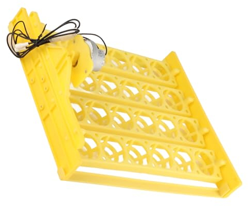 Bandeja de Incubadora de Huevos Bandeja de Volteo de Huevos Automática Profesional 24 Huevos Bandeja de Volteador de Huevos de Gran Capacidad Bandeja de Incubación de Huevos (CC12V)