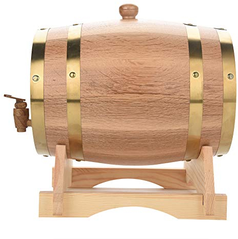 Eichenfass Eichenfass Zum Altern 36×28×26 5l Vintage Holz Eichenholz Weinfass Bier Whisky Rum Portwein
