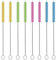 Straw Cleaning Brush, 8pcs Small Straw Cleaner Bottle Brush for Cleaning, Colorful Pipe Cleaners, Perfect for Baby Bottles Straws Pipe