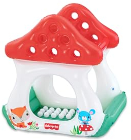Bestway Fisher-Price Bällebad Merry Mushroom 107 x 97 x 110 cm