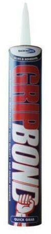 Bond It GripBond Gap Filling Instant Grab Adhesive Glues No Nails Gripfill 350m Multi-purpose gap-filling solvent