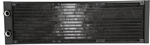 ASHATA Heat Exchanger Radiator, G1/4 12 Tubes Computer Water Cooling Heat Sink Water Cooling Heat Radiator Exchanger with Fast Heat Dissipation (360mm)