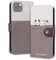 Tiyoo Lovely & Cute Flip Wallet Phone Case for iphone 13 mini with Cartoon Cat&Dog Pattern,Premium Magnetic PU+TPU Leather for high protection phone cover for iphone13 mini(Pale Gray)