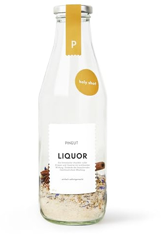 Pineut ® Likör Anis -Likörflasche 750 ML - Cocktail Set - Selbst Machen - Cocktails - Likörgetränk mit Genever oder Vodka - Originelles Geschenk - Liköre