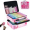 LIRUNQIU Diamond Painting Zubehör Boxen, 240 Stück Diamant Painting Aufbewahrungsbox Kits Werkzeug Set mit Stickers Tablett Stift
