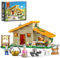 FUNWHOLE Casa de Queso Iluminada - Set de Bloques de Construcción de Animales y Colección de Queso LED, 867 Piezas para Adultos y Adolescentes