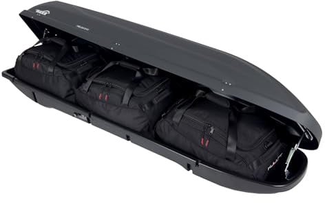 KJUST Taschen Set 3stk kompatibel mit Dachbox HAKR RELAX 310
