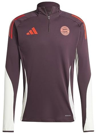 adidas - FCB TR Top - Felpa da allenamento Giocatore - Bordeaux - Dimensione L