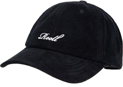 Reell Single Script Cord Snapback Cap (OS, Black)