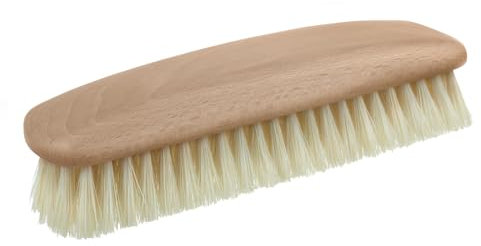 Starmann Polstermöbelbürste – 100% natürliche Tampico-Borsten & Buchenholzgriff – Ergonomisch, langlebig & umweltfreundlich – Ideal für Polsterreinigung – 180 x 50 x 45 mm