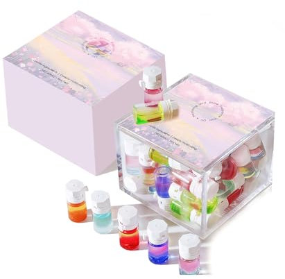 10pc Parfum et Huile Capillaire 2-en-1 – huile cheveux secs et abimés,Nourrissant Avocat et Camélia,huile de camelia,Mini Huile Parfumée Cheveux pour Femme, Répare les Cheveux Secs et Abîmés