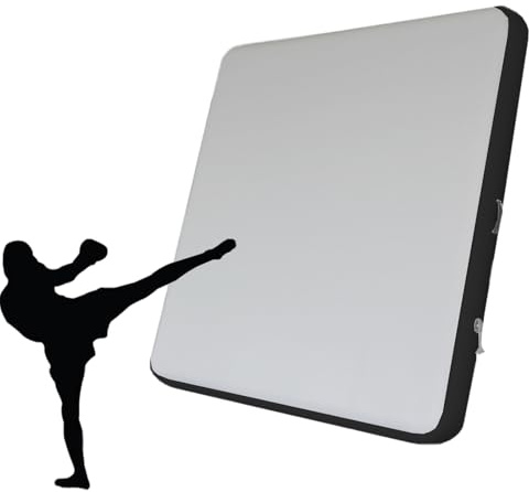 Aufblasbare Trommelbahn mit Pumpe, Dicke Luftmatte für Wrestling, Jiu-Jitsu, Tanz, Fitness, Ballett, Yoga-Training