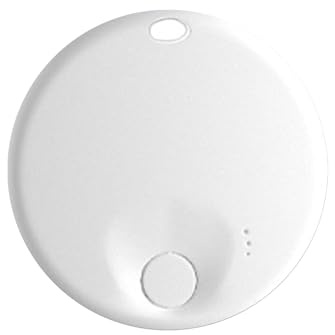 Localizzatore, Compatibile con iOS e Android, cerca oggetti e tracker Bluetooth per chiavi, borse e altro. Trova telefono. Pacchetto da 1