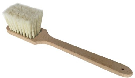 Brotstreicher m. Holzstiel 320 mm Borsten hygienische Kunstborsten