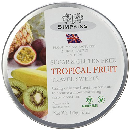 Simpkins Sugar Free Tropical Fruit Drops 175 g