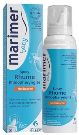 Baby nez bouché spray hypertonique 100 ml