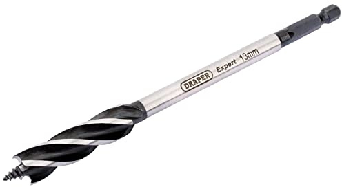Draper 35093 Expert 4 Fluted Vortex Auger Bit, 13mm x 165mm